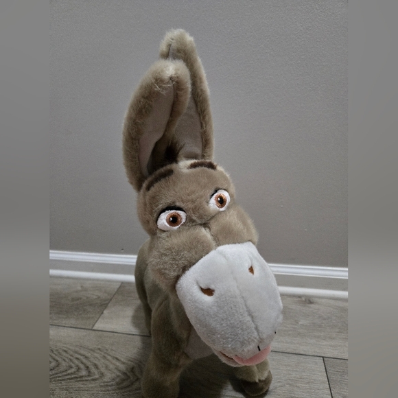 Donkey Plush From Shrek Movie Dreamworks Universal Studios 17" × 20" Stuffed - Picture 2 of 13
